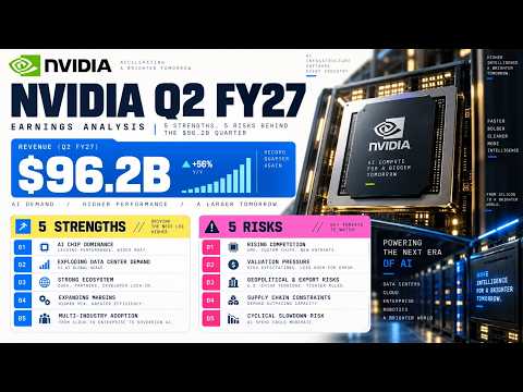 NVIDIA Q2 FY27: fünf Stärken, fünf Risiken hinter dem Quartal mit $96,2 Mrd. Umsatz